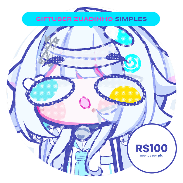YCH giftuber zuadinho simples